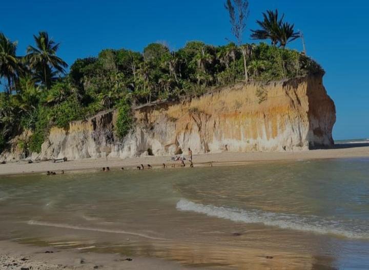 Casa Na Praia Com Piscina Costa Dourada Eksteriør bilde
